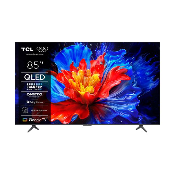 TCL QLED 85P8K 85" Τηλεόραση Google TV 4K