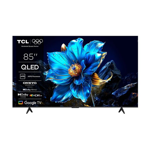 TCL QLED 85P7K 85" Τηλεόραση Google TV 4K