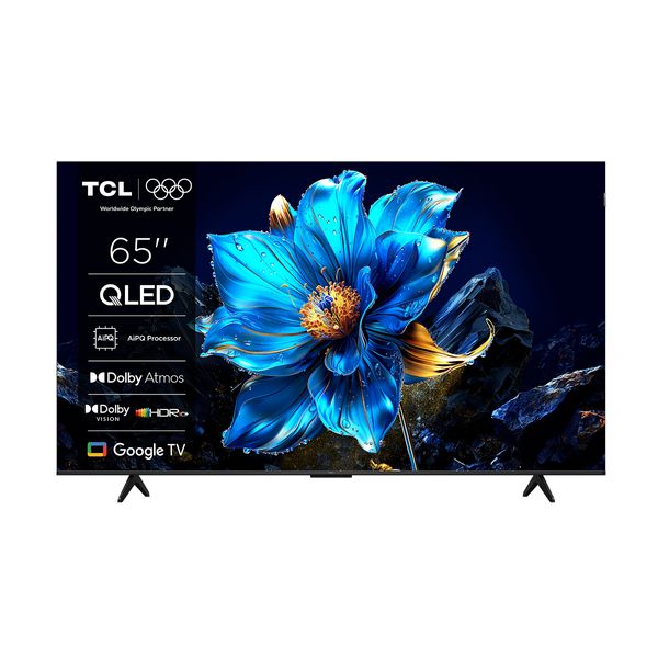 TCL QLED 65P7K 65" Τηλεόραση Google TV 4K