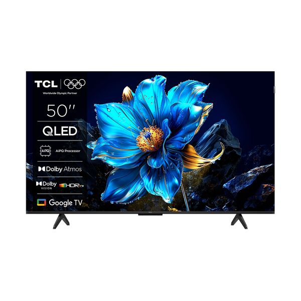 TCL QLED 50P7K 50" Τηλεόραση Google TV 4K
