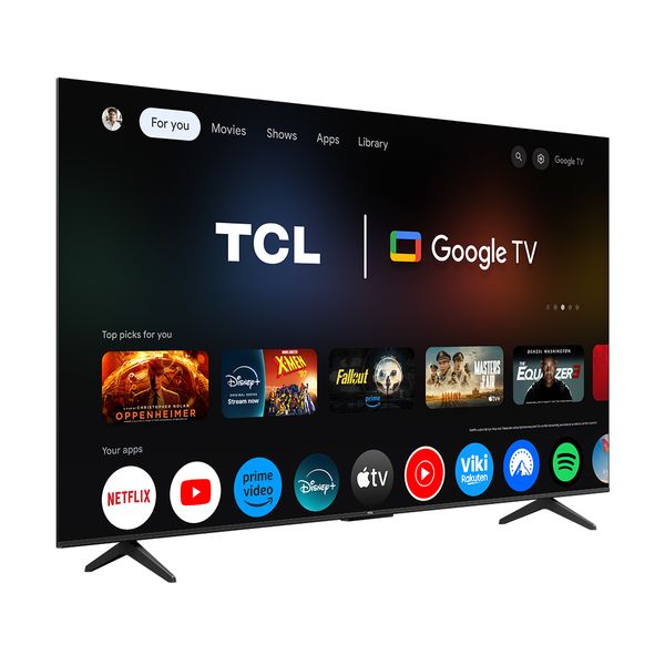 TCL LED 43V6C 43" Τηλεόραση Google TV 4K