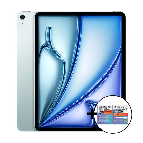 Apple iPad Air 11 M3 8GB/256GB 5G Blue &amp Bitdefender Total Security Tablet