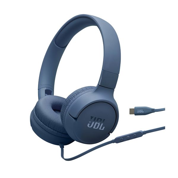 JBL Tune 520C Blue Ακουστικά Κεφαλής