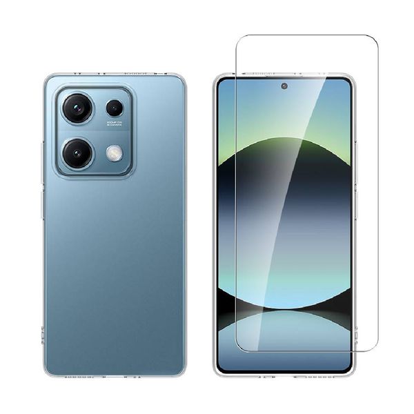 Redshield για Note 14S Transparent Θήκη Κινητού & Προστατευτικό Οθόνης