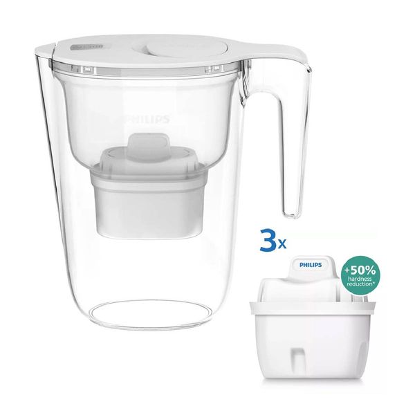 Philips AWP2943 White 2.6L Κανάτα Φίλτρου