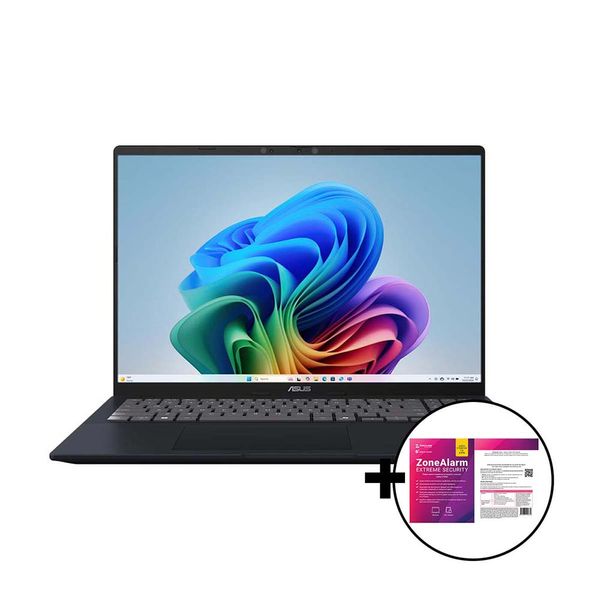 Asus Vivobook 16 X1607QA-MB046W Snapdragon X X1-24-100/16GB/512GB &amp ZoneAlarm Extreme Security Laptop