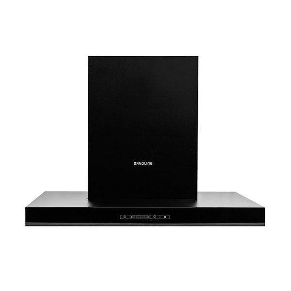 Davoline Tate 060 Black Απορροφητήρας Καμινάδα