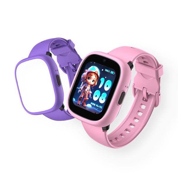 Kiddoboo x Lagenio WatchMe 4G K3 Gen2 Pink/Purple SmartWatch