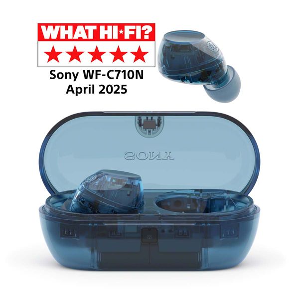 Sony WF-C710N Truly Wireless Noise Cancelling Earbuds Glass Blue