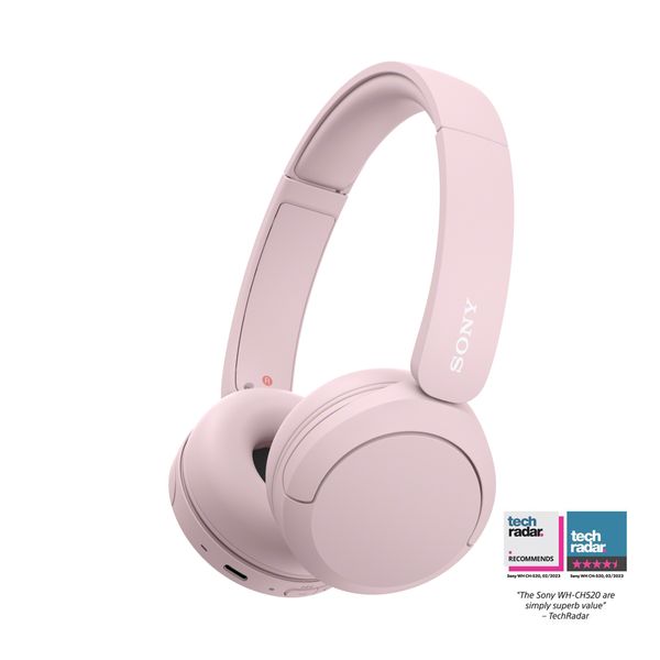Sony WH-CH520 Wireless Headphones Pink Ακουστικά Bluetooth