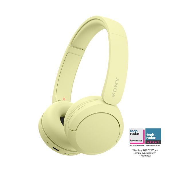 Sony WH-CH520 Wireless Headphones Yellow Ακουστικά Bluetooth