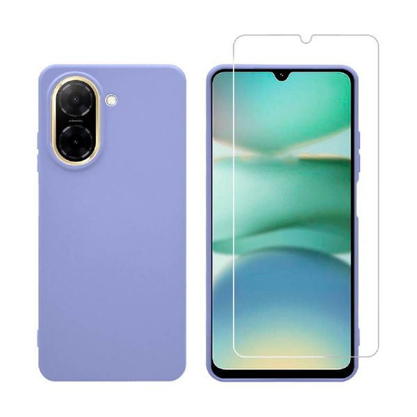 Redshield Για Redmi A5 Silicone Purple Θήκη Κινητού & Προστατευτικό Οθόνης
