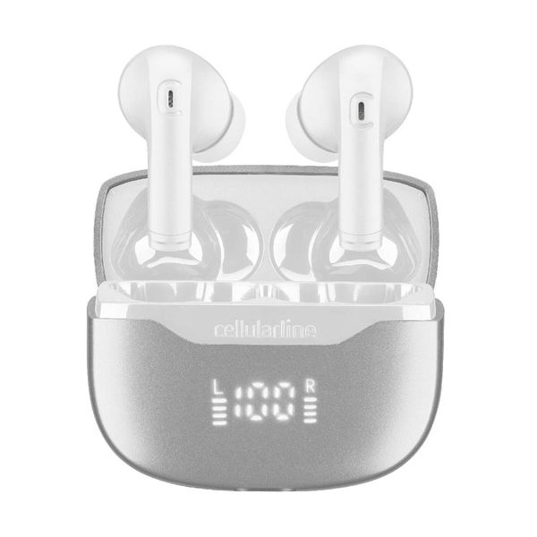 Cellular Line Key Pro White Ακουστικά Earbuds