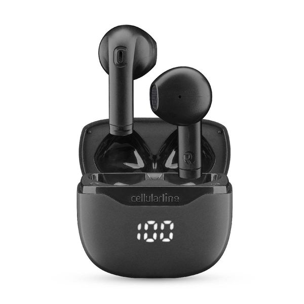 Cellular Line Core Black Ακουστικά Earbuds