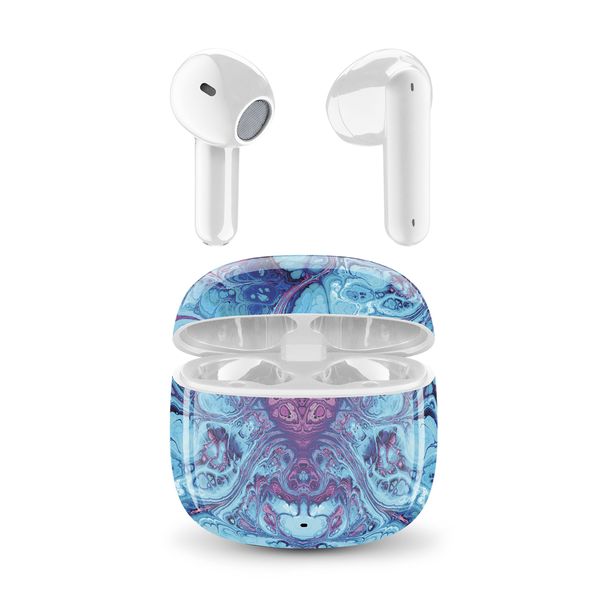 Cellular Line Showy Music Sound TWS Blue Waves Ακουστικά Earbuds