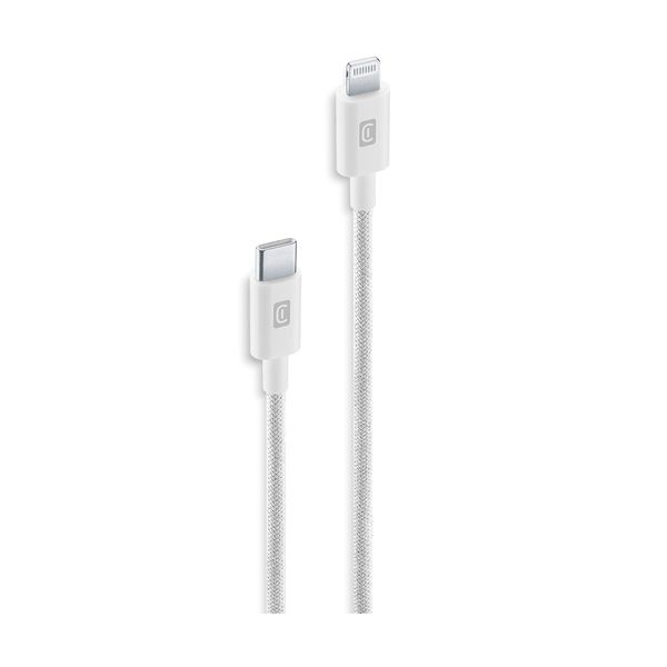 Cellular Line USB-C to Lightning 1.5m White Καλώδιο