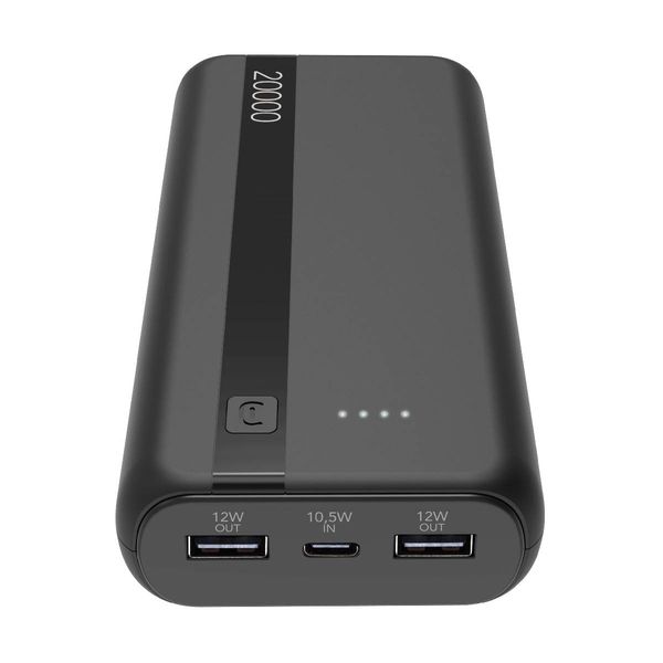 Cellular Line 20.000mAh Black Powerbank