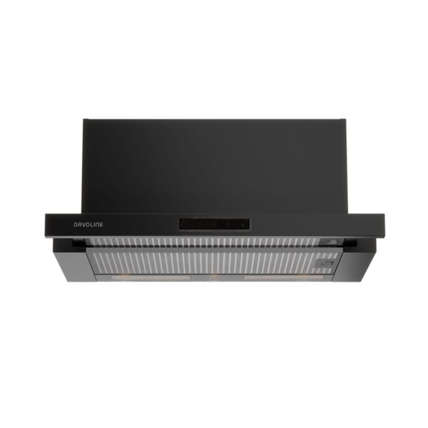 Davoline IOS Pro Revo 060 Black Απορροφητήρας Συρόμενος