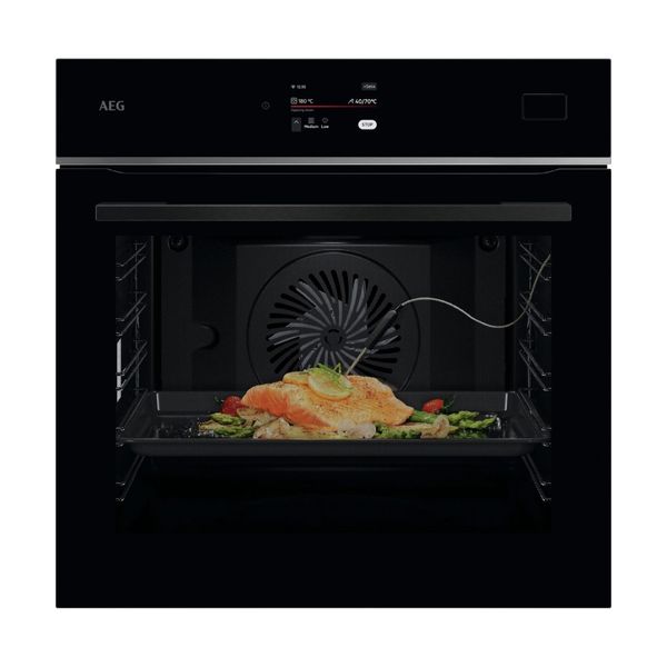 AEG TB8SB73ZAB 8000 Meal Assist Black Φούρνος Εντοιχιζόμενος