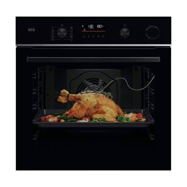 AEG TR6PB531SB ς 6000 SenseCook Black Φούρνος Εντοιχιζόμενος