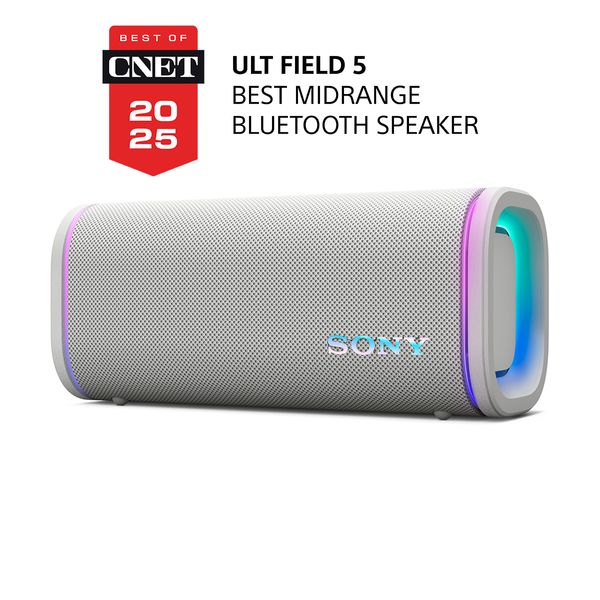 Sony ULT FIELD 5 Ισχυρό Off-White Φορητό ηχείο Bluetooth
