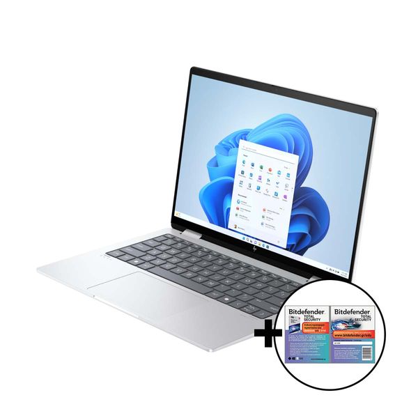 HP Envy x360 2 in 1 Laptop 14-fa0009nv R5 8640HS/16/512 &amp Bitdefender Total Security Laptop