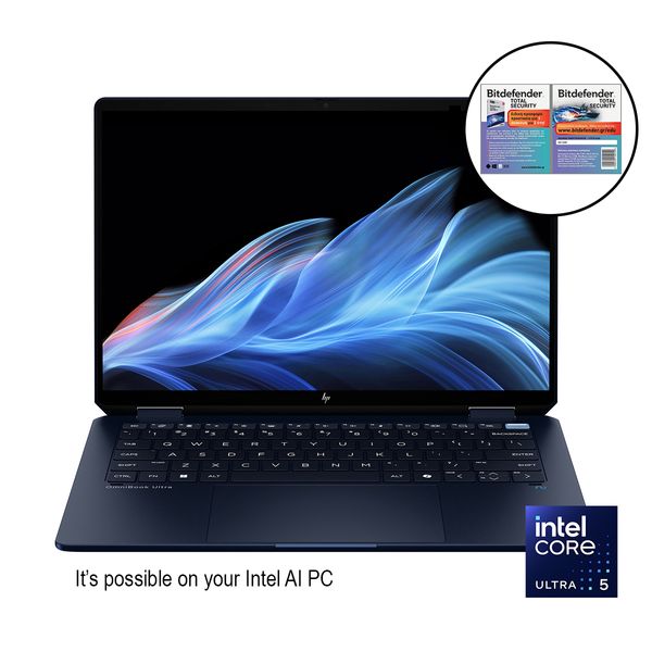 HP Omnibook 14-fh0003nv U5-226V/16GB/1TB &amp Bitdefender Total Security Laptop