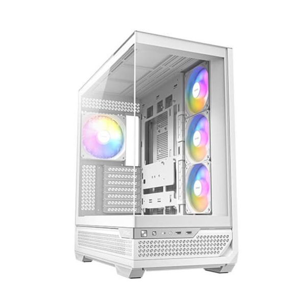 Antec C7 ARGB Tempered Glass White PC Case