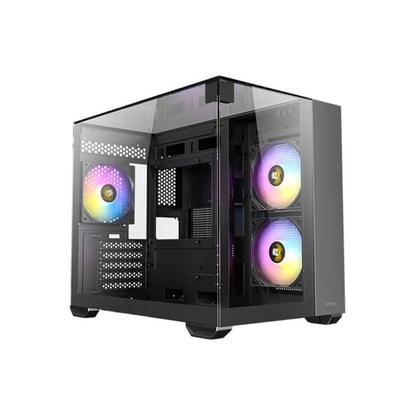Antec CX600M Trio ARGB Windowed Tempered Glass Black PC Case