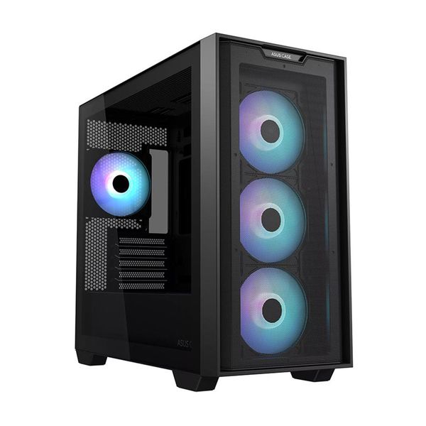Asus A21 Plus TG ARGB Black Κουτί Η/Υ