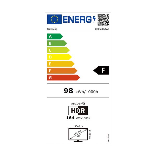 Samsung OLED QE65S85FA 65" AI TV