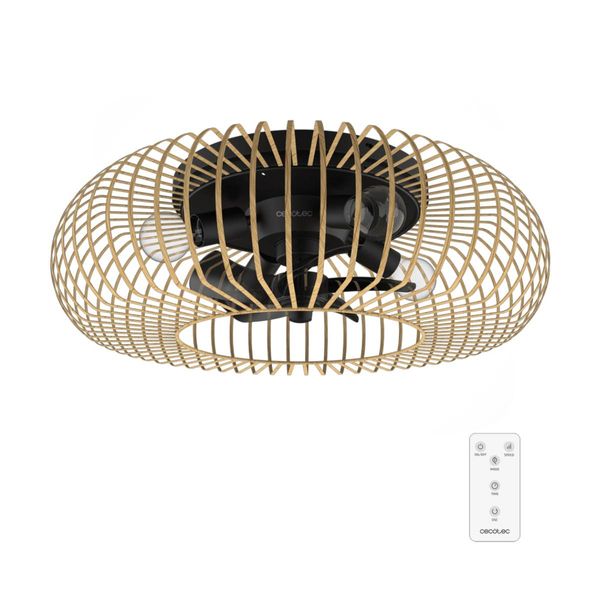 Cecotec EnergySilence LampAero 600 Natural LightWood 8643 Ανεμιστήρας Οροφής