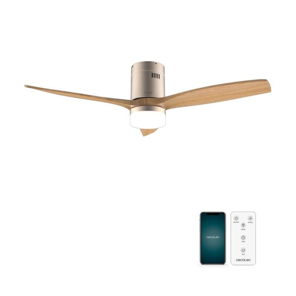 Cecotec EnergySilence Aero 5600 Aqua GoldWhiteWood 8534 Ανεμιστήρας Οροφής