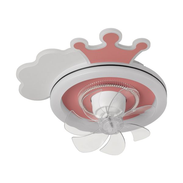 Eurolamp 300-25057 Pink Prince Ανεμιστήρας Οροφής