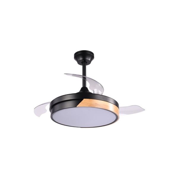 Eurolamp 300-25069 Black Ανεμιστήρας Οροφής
