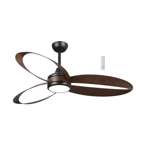 Primo PRCF-80652 Black Ξύλινος Ανεμιστήρας Οροφής