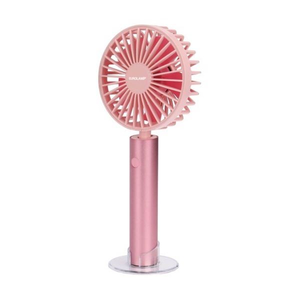 Eurolamp 300-20552 Pink Ανεμιστήρας Χειρός