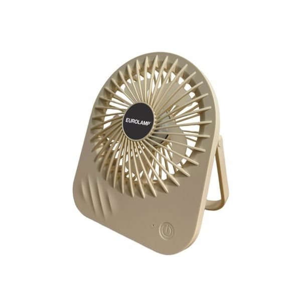 Eurolamp 300-20533 Cream Ανεμιστήρας Επιτραπέζιος