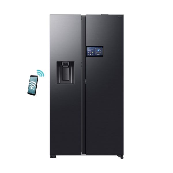 Samsung RS90F64EDFEF Bespoke AI Ψυγείο Ντουλάπα
