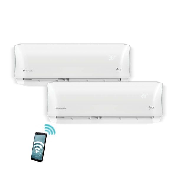 Inventor AR5VI WiFi 1 x 12.000 BTU/h & 1 x 24.000 BTU/h Multi Κλιματιστικά Inverter