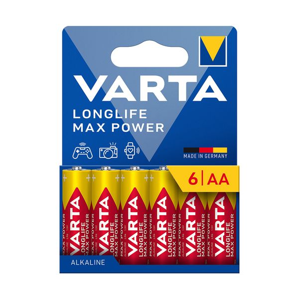 Varta Longlife Max Power AA 6 τεμ. Μπαταρίες Αλκαλικές