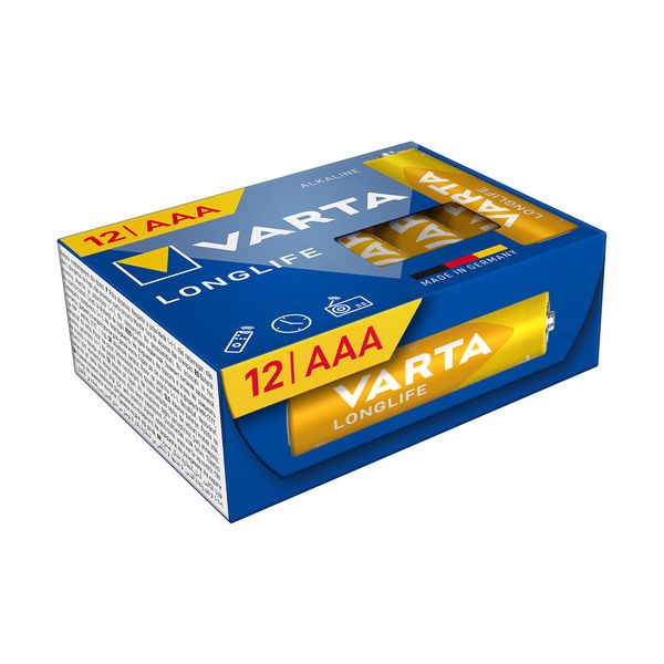 Varta Longlife Cube 12x AAA Μπαταρίες Αλκαλικές