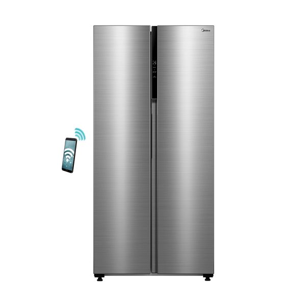 Midea MDRS619FIE46 Inox Ψυγείο Ντουλάπα