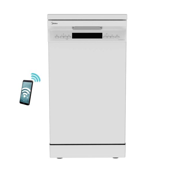 Midea MFD45S200W.2-ES Πλυντήριο Πιάτων 45cm