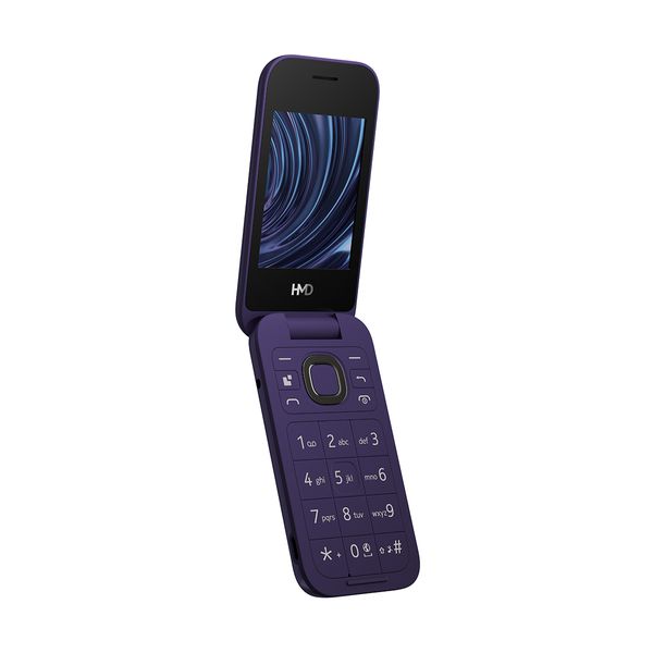 HMD 2660 Flip 4G (2025) Dual Sim Purple Κινητό Τηλέφωνο