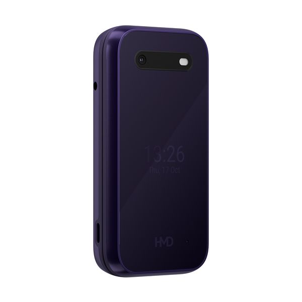 HMD 2660 Flip 4G (2025) Dual Sim Purple Κινητό Τηλέφωνο