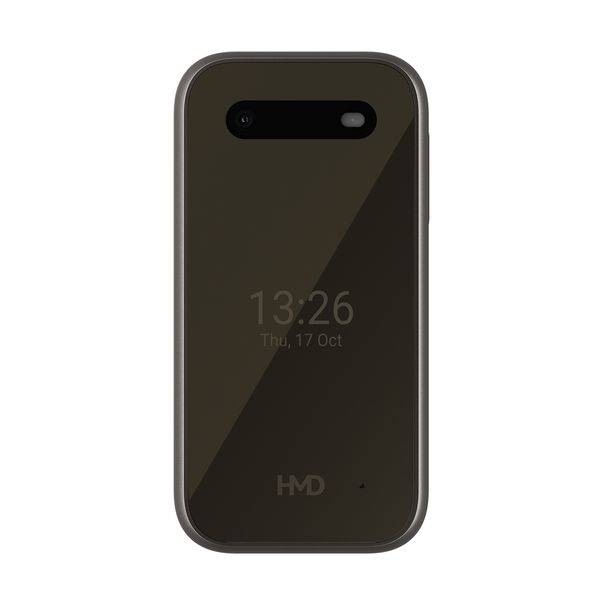 HMD 2660 Flip 4G (2025) Dual Sim Black Κινητό Τηλέφωνο