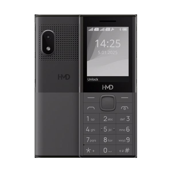 HMD 150 Music (2025) 2G Black Κινητό Τηλέφωνο