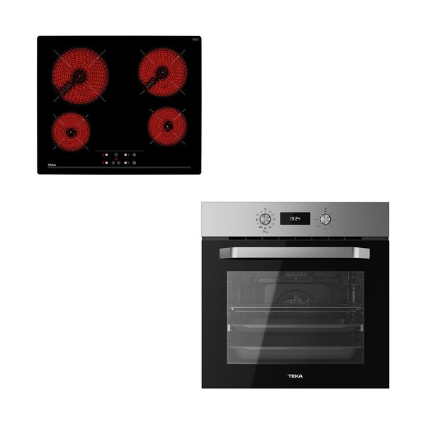 Teka Aifry HCB 6646 Pop Up Knob & TZ 6415 Set Εντοιχισμού