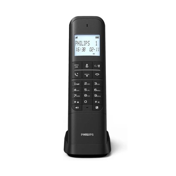 Philips M4701B/GRS Black Ασύρματο Tηλέφωνο